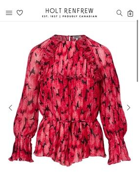 Kenzo Pink Blouse Size 36 / XS